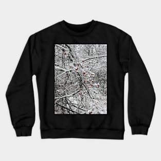 First Snowfall Winter Berries Canada Crewneck Sweatshirt